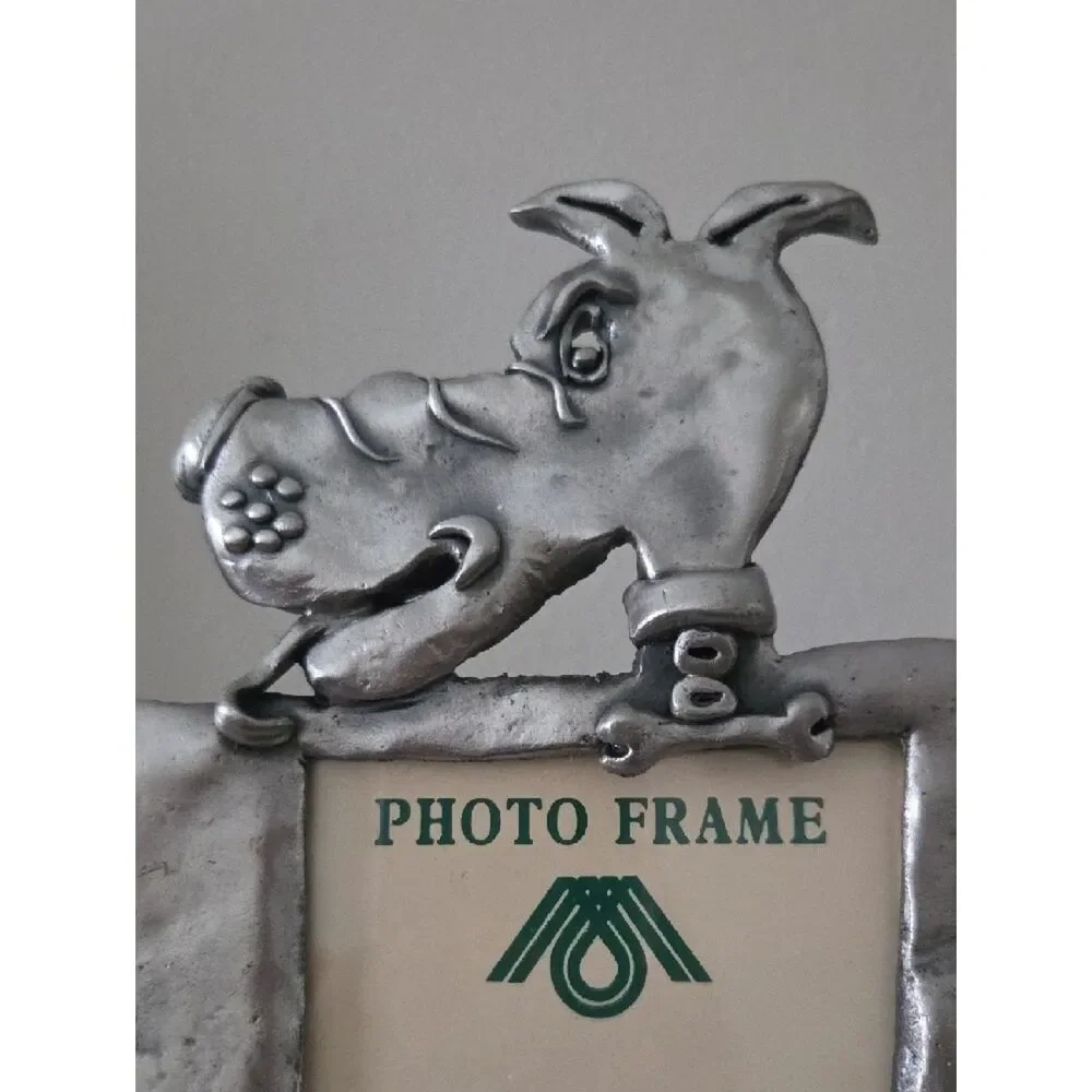Dog-Shaped Photo Frame